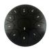 Vistreck 6 Inch Steel Tongue Drum 11 Notes Handpan Drum with Drum Mallet Finger Picks Percussion for Meditation Yoga