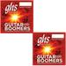 GHS Boomers Guitar Strings 2-Pack Roundwound Electric Extra Light 09-42