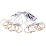 Dengmore Creative Party Decor Curtain Lights 8 Modes USB String Light With Remote Control for Home