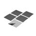 M-D Building Products 3 x 3 in. Charcoal Aluminum Screen Repair Patch - Case of 5 - Pack of 10