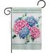 Breeze Decor G154139-BO Hydrogens Floral Double-Sided Decorative Garden Flag Multi Color