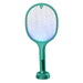 Bug Zapper Racket-Upgrade 2022 Rechargeable Electric Fly Swatter Racket-Portable 2-in-1 Mosquito Killer Trap with 3 Layer Safety Mesh for Home Bedroom Patio Use-3000V Grid