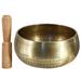 Tibetan Buddhist Singing Bowl Buddha Sound Bowl Musical Instrument for Meditation with Stick Yoga Home Decoration