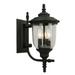 Eglo 202803A Pinedale 3 Light 15-1/8 Tall Outdoor Wall Sconce - Black