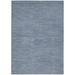 Nourison Essentials Indoor/Outdoor Blue/Grey 4 x 6 Area Rug (4x6)
