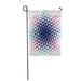 SIDONKU Pop Raster Halftone Spotted Graphic Pattern Garden Flag Decorative Flag House Banner 12x18 inch