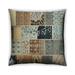 Ahgly Company Outdoor Square Contemporary Throw Pillow 18 inch by 18 inch