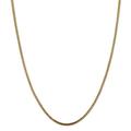 14K Yellow Gold 2.5mm Franco Chain 30 Inch