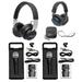 Audio Technica ATH-PRO7X On-Ear DJ Headphones+Free Headphones+(2) Mics+Cases