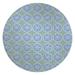 SAND DOLLAR MINT Outdoor Rug By Kavka Designs