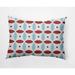 E by Design Geometric Indoor/Outdoor Lumbar Throw Pillow