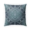 Emek Blue Outdoor Pillow by Kavka Designs