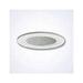 Halo Matte White 4 in. W Plastic LED Recessed Baffle and Trim 993