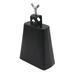 Dcenta 5 Inch Iron Cow-bell Percussion Instrument with Clapper for Drum Set Kit Accessory