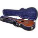 Crossrock Hard Case for 30 inches Baritone Ukulele Deluxe Vinyl Exterior