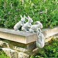 PoypyozzZ Saved By A Hare Sculpture Bunny Decor Sculpture Party Decor Gift Rabbit Statue