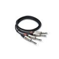 HOSA HPP-010X2 Pro Stereo Interconnect Cable 1/4 in. to 1/4 in. - 10 ft.