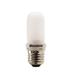 Bulbrite Pack of (5) 75 Watt 120V Dimmable Frost T8 Double Envelope Halogen Mini Light Bulbs with Medium (E26) Base 2900K Soft White Light