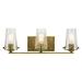 Kichler Lighting - Three Light Bath - Alton - 3 Light Bath Vanity In Vintage