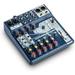 Soundcraft Notepad-8FX Small-format Analog Eight-Channel Mixing Console with USB I/O and Lexicon Effects (5085984US) Blue