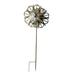 Things2Die4 36 inch Metal Solar LED Star Flower Wind Spinner Garden Yard Art