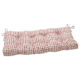 Pillow Perfect Outdoor | Indoor Alauda Coral Isle Outdoor Tufted Bench Swing Cushion 44 X 18 X 5