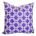 Majestic Home Goods Decorative Purple Links Extra Large Pillow