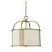 Savoy House 7-8202-3-322 Rockford 3 Light Pendant Light in Warm Brass (18 W x 18 H)