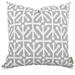 Majestic Home Goods Indoor Outdoor Gray Aruba Extra Large Decorative Throw Pillow 24 in L x 10 in W x 24 in H