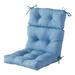 Greendale Home Fashions Denim 44 x 22 in. Outdoor High Back Chair Cushion