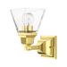 Livex Lighting - Mission - 1 Light Wall Sconce in New Traditional Style - 5