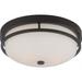 Nuvo Lighting Nuvo Neval 2 Light Flush Fixture