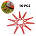 Toyfunny 10Pcs Plastic Trimmer Replacement Garden Lawn Mower for Replacement Grass