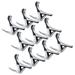 Guitar Capo Tune Clamp Accessories for Acoustic Electric Guitar 10 Packs Silver