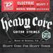 Dunlop DHCN1060 Heavy Core Nickel Steel Heavy NPS Electric Guitar 7 String Set .010-.060
