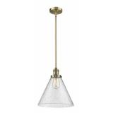 Innovations Lighting 201S Large Cone Cone 12 Wide Commercial Pendant - Brass