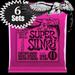 Ernie Ball Super Slinky Nickel Wound Electric Guitar Strings 2223 6 Sets