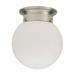 Lithonia Lighting FMGLOL 6 7830 BNP M4 120V 3000K LED Globe Flush Mount -NEW