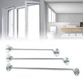 Ludlz 3-16inch Stainless Steel Cabin Hook Eye Latch for Doors Privacy Hook with Mounting Screws for Gate Window Slide Barn Door Latch Hook in Solid Polished Stainless Steel