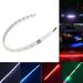 MyBeauty Adhesive Bendable Car Motorcycle RGB LED Knight Rider Night Light Strip Lamp Bar