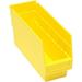 17 7/8 Deep x 6 5/8 Wide x 6 High Yellow Shelf Bin