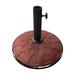 International Caravan 23700-11-TC 25 lbs Resin Compound Umbrella Base Terra Cotta