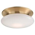 Hudson Valley Lighting 7012 Irvington 1 Light 12 Wide Integrated Led Flush Mount Ceiling