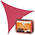 Outdoor Sun Shade - 12 x 12 x 12 Red Shade Sails for Backyard - Sun Shade Sail Balcony Shade Canopy - Pergola Shade Cover for Garden - Sun Sail Deck Shade Sunshades for Patio - Sun Shades Outdoor