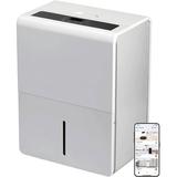 TCL H50D26W 50 Pint Smart Dehumidifier with Pump Perfect for areas up to 4 500 sq. ft.