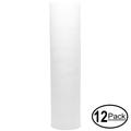 12-Pack Replacement for MaxWater 102071 Polypropylene Sediment Filter - Universal 10-inch 5-Micron Cartridge for MaxWater Four Stages 10 Hard Water Drinking Water Purifier - Denali Pure Brand
