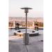 Nexgrill Sundara 92 Stainless Steel Outdoor Propane Patio Heater 48 000 BTUs 2 Wheels 920-01001