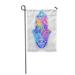 LADDKE Hand Hamsa Geometric Circle Talisman Ornamental Symbol Eye Protection Boho Garden Flag Decorative Flag House Banner 28x40 inch