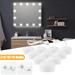 Dofanfy Make Up Mirror Lights 2/6/10/14 Bulbs Sensor Switch LED Vanity Mirror Lamp