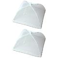 Chef Craft Mesh Food Tent Cover 12 x 12 inch White 2 Pack